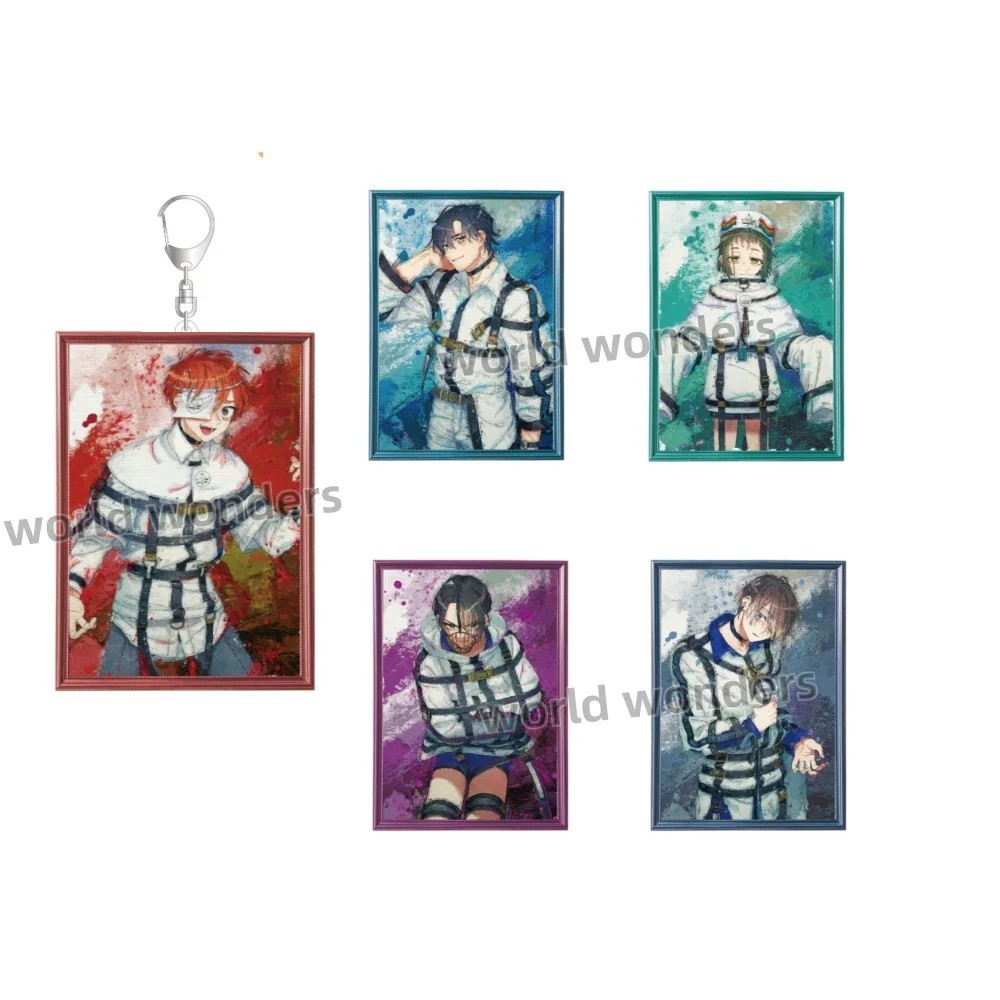 Standee Anime MILGRAM Mô Hình Acrylic Haruka Futa Mikoto Trang Trí Bàn Học Móc Khóa Anime MILGRAM Đẹ