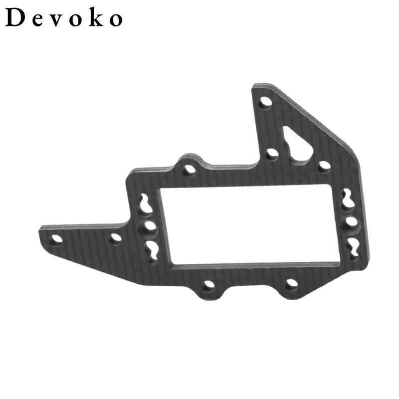 Tấm gắn bánh lái xe RC, Phụ tùng ô tô RC, để gắn, Phụ kiện sợi Carbon cho MP11 If729