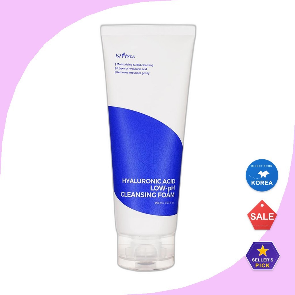 ISNTREE [Istree] Sữa rửa mặt Hyaluronic Acid Low-pH 150ml / Sữa rửa mặt Hàn Quốc / Sữa rửa mặt Low-p