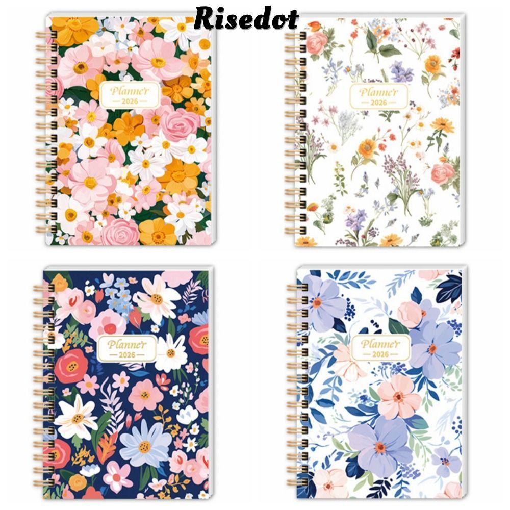 RISEDOT 2026 Planner, Jan.2026 - Dec.2026 Lịch A5 2026, Chương trình nghị sự Tổ chức Lịch trình hàng