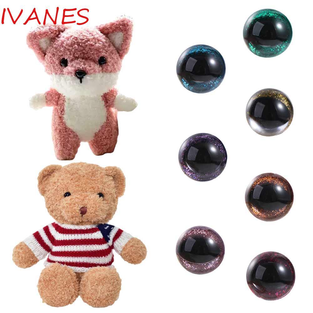 IVANES Mắt An Toàn Cho Móc, Amigurumi Thú Nhồi Bông Mắt An Toàn Cho Amigurumi, Phụ Kiện Thủ Công Mắt