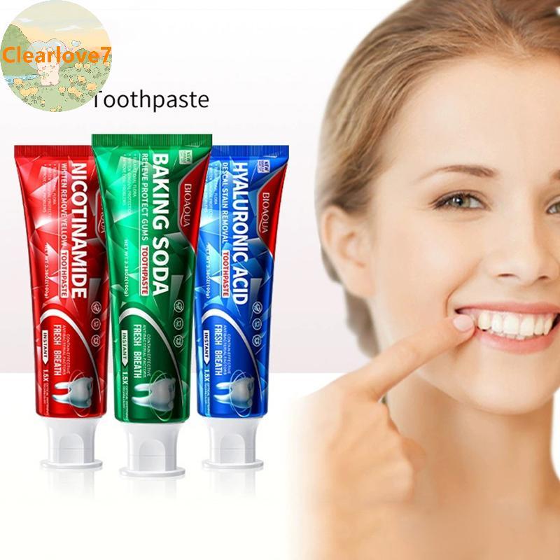Clearlove Kem Đánh Răng Dung Dịch Tẩy Emoving Cà Phê Và Trà Vết Bẩn Làm Sáng Ngăn Ngừa Viêm Ngoại Nh