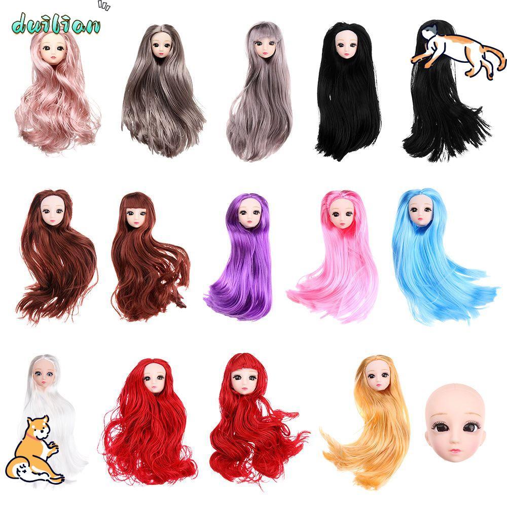 DUILIAN 30 Búp Bê Joint Eyes Girl Quà Tặng Nhiều Màu DIY Head Wear