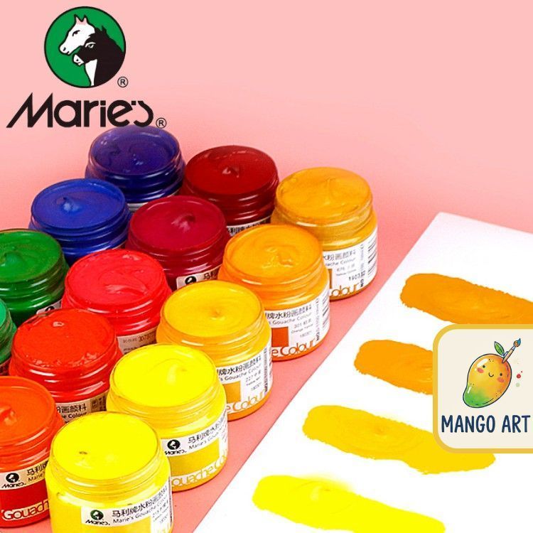 Màu Gouache MARIE'S Hủ 100ml - Họa cụ Mango Art