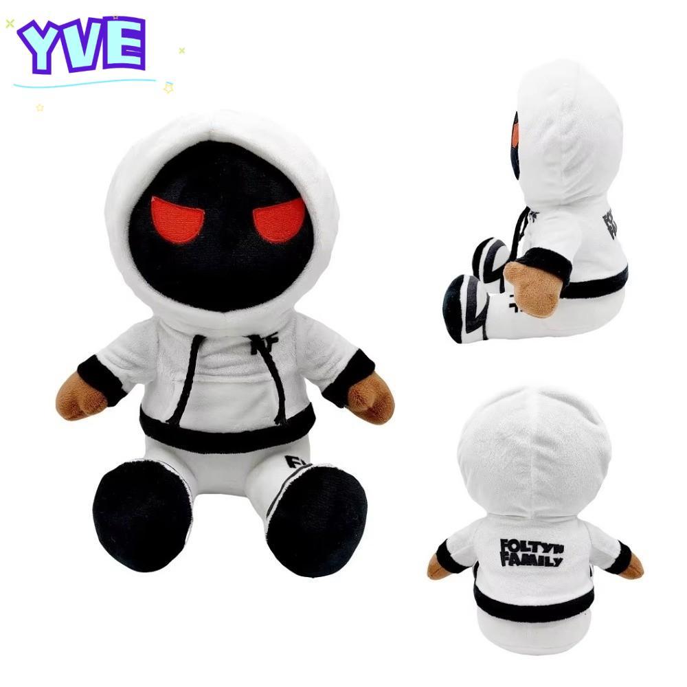 YVE Anime Plushie Toy, với Áo Trắng Mềm Foltyn Family Plush Doll, 25cm Roblox Đồ chơi nhồi bông Trẻ 
