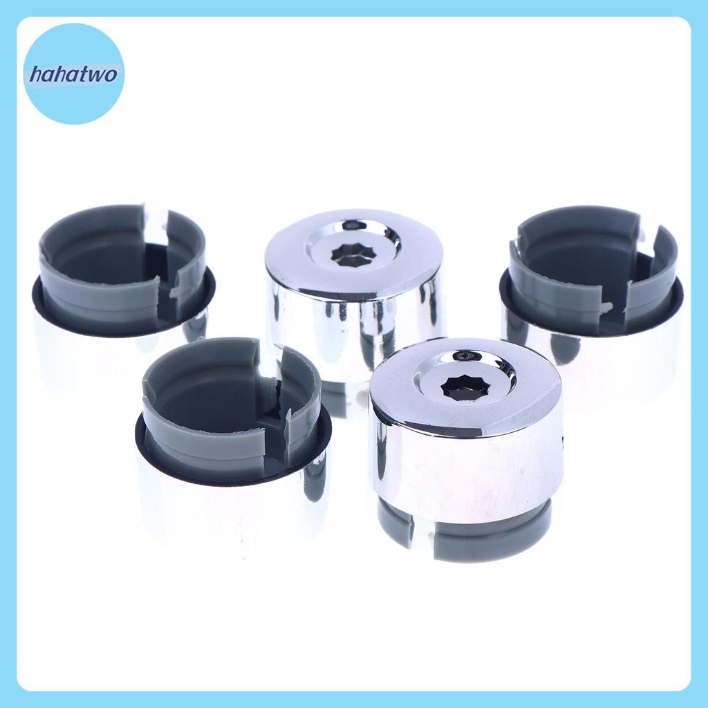 Ha 5 Chiếc 7L6 601 173A 2ZZ Chrome Bánh Xe Lug Bu Lông Đai Ốc Nắp Nhựa ABS Có Ba Chrome Hoàn Thiện C