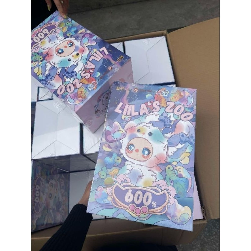 blindbox Liila's Zoo 600% siêu to thay 400% real Hàng có sẵn HCM