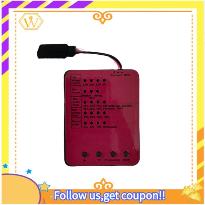 Dành Cho Thẻ Lập Trình LED KK Cho Xe RC Bộ Điều Khiển Tốc Độ Điện Tử Không Chổi Than ESC 25 / 35 / 6