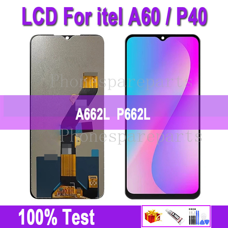 LCD Cho itel A60 P40 A662L P662L Màn Hình Hiển Thị Lắp Ráp Thay Thế