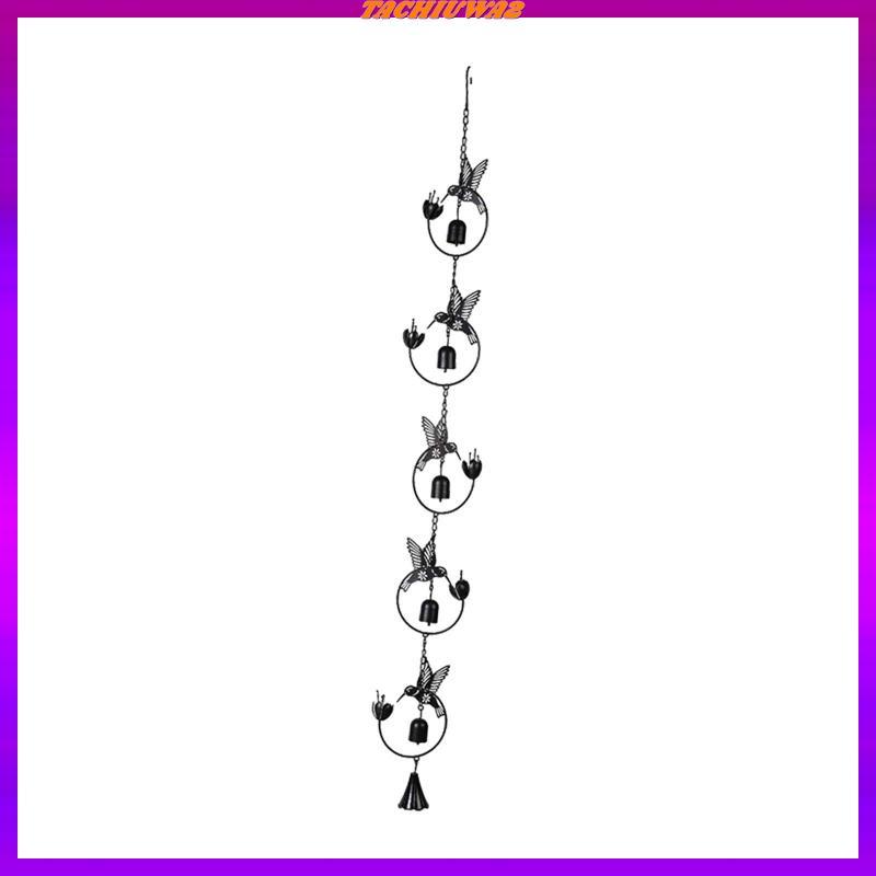 Hummingbird Mưa Dây Treo Trang Trí Windchime Nước Divert Chuông Gió Cho Sân Ngoài Trời Downspout Eav