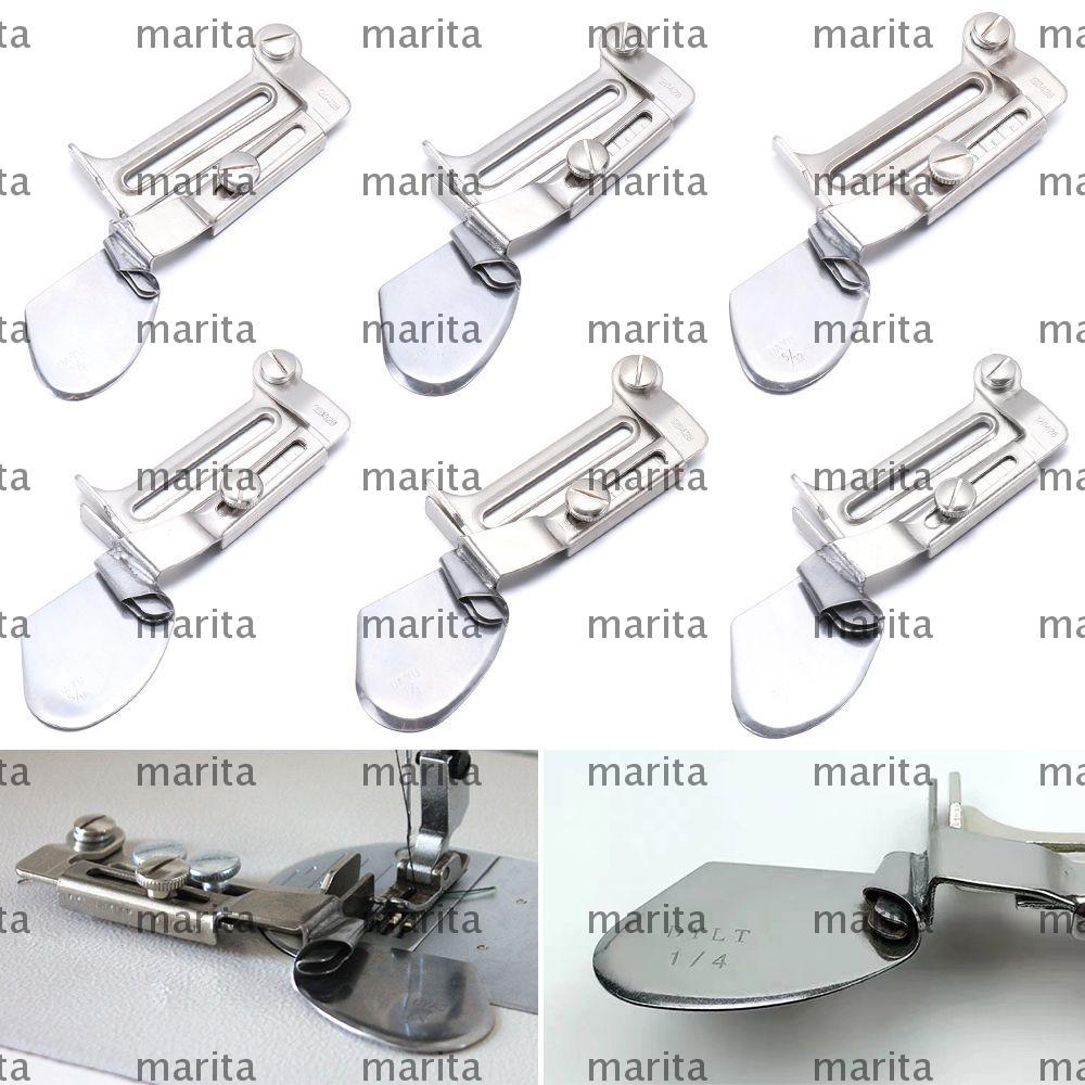 May nội địa MARITA|Phụ kiện 0,3cm-1cm 1 / 8inch-3 / 8inch Hợp kim kẽm viền lăn cho Janome Babylock J