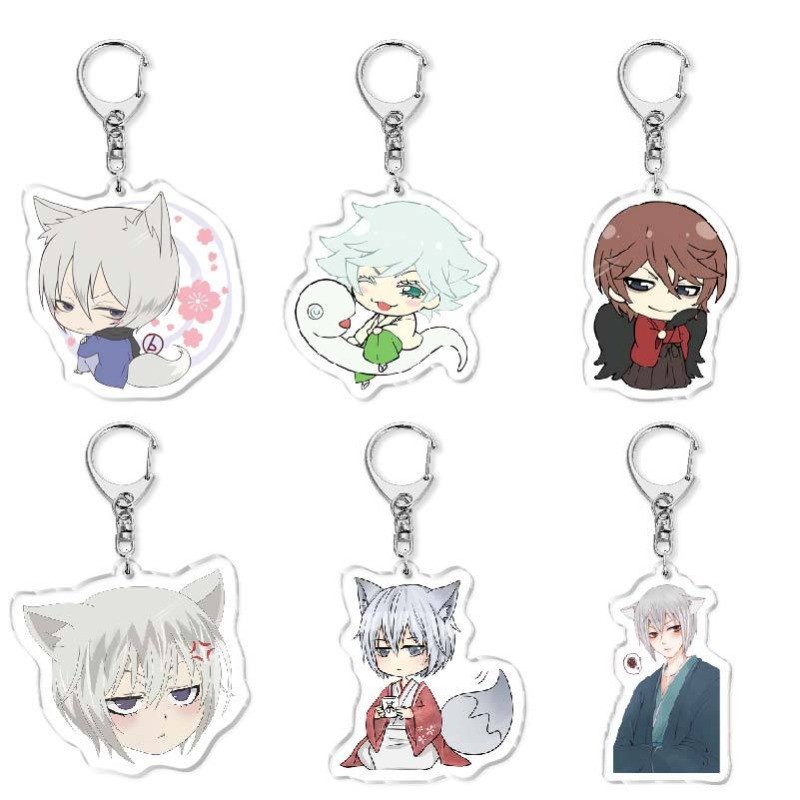 New Anime Kamisama Kiss Kamisama Love Keychain Cute Tomoe Kurama Mi Zu Ki Anime Figures Acrylic