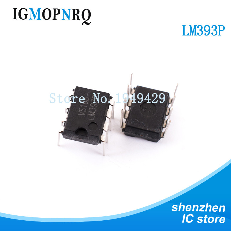 10 Cái / lốc LM393 LM393P 393 DIP-8 Bán Buôn Mới