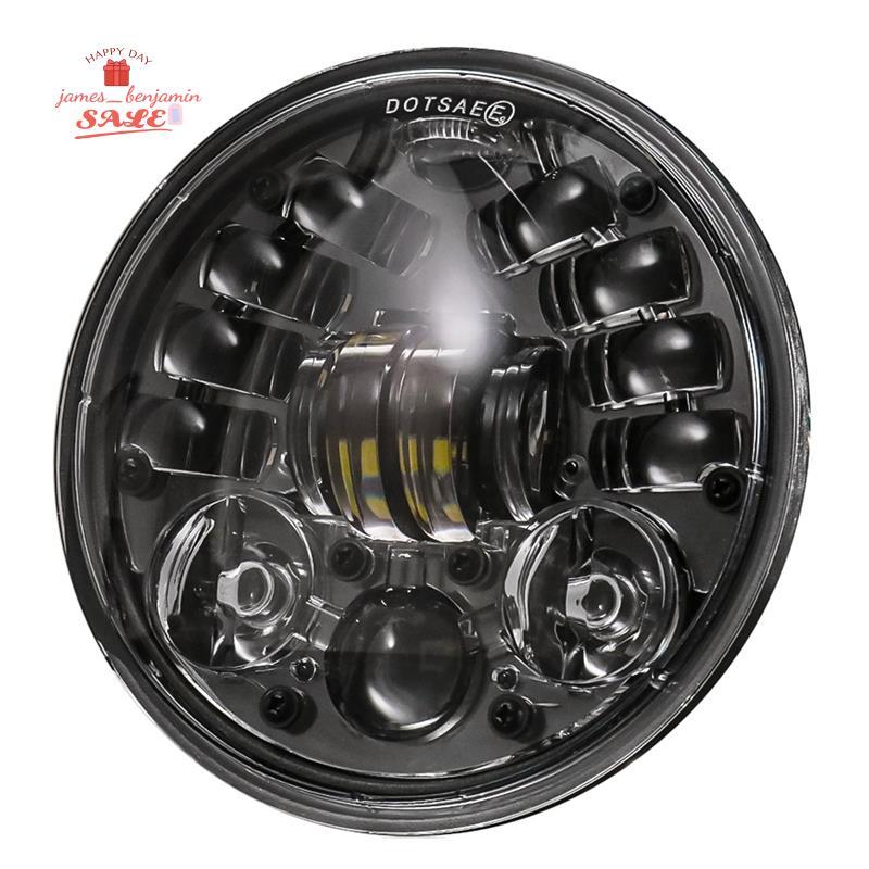 Đa Năng 5.75 Inch Đèn Pha LED 5 3 / 4 Inch LED DRL Hi / Lo 36W Chùm Xe Máy Bật Đèn Pha Chạy Ban Ngày