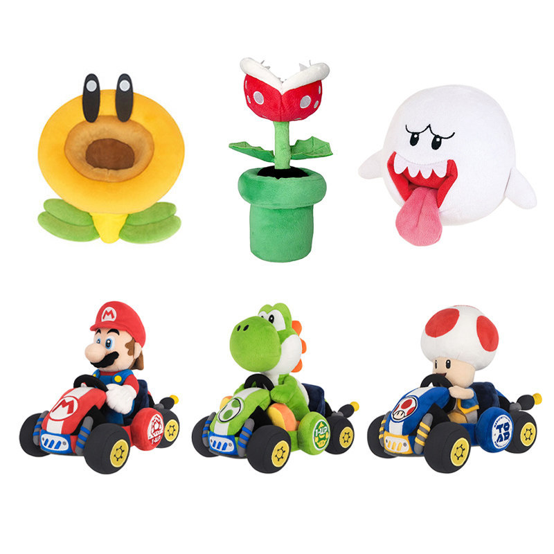 Búp bê Mario Chinobico Hey Tiger Yoshi Boo Boo Boo Mushroom Rosata Hat Nintendo