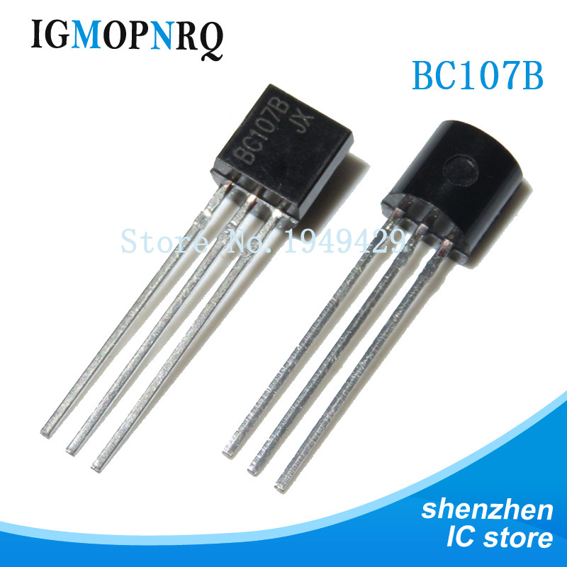 10 chiếc BC107B TO-92 BC107B BC108B BC109B TO-92 BC237B BC107 BC108 BC109 BC237 TO92 Transistor