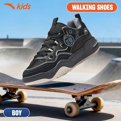 ANTA Kids  Giày sneakers Thời Trang Đế Bằng Bé Trai Mini Size 35-40 Êm Chân, Thời Trang, Hạn Chế Trơn Trượt A12538035