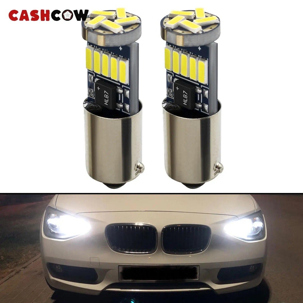 CASHCOW 2X CHO BMW F20 F30 F31 F34 H6W BAX9S ĐÈN TRƯỚC LED SMD ĐÈN ĐÈN ĐÈN ĐÈN XEON TRẮNG LỖI MIỄN P
