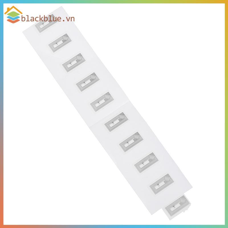BBLUE 100 Chiếc NFC Chip Ntag213 Stier Wet Inlay 2 * 1cm 13.56 MHz RFID NTAG213 Thẻ Nhãn.