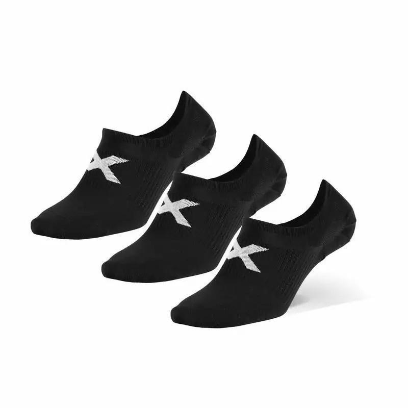 Vớ 2XU Invisible socks (Combo 3 đôi) - Đen