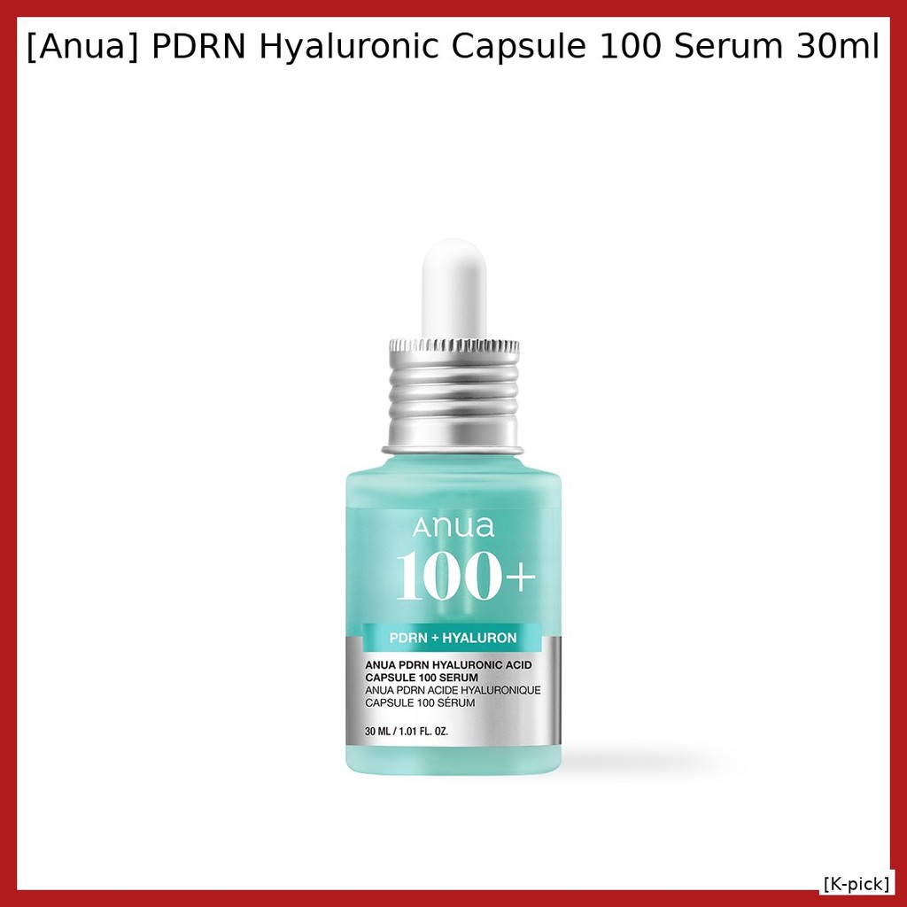 [Anua] PDRN Hyaluronic Capsule 100 Serum 30ml / Serum Hàn Quốc / Khóa Độ ẩm / Chính hãng 100% của [K