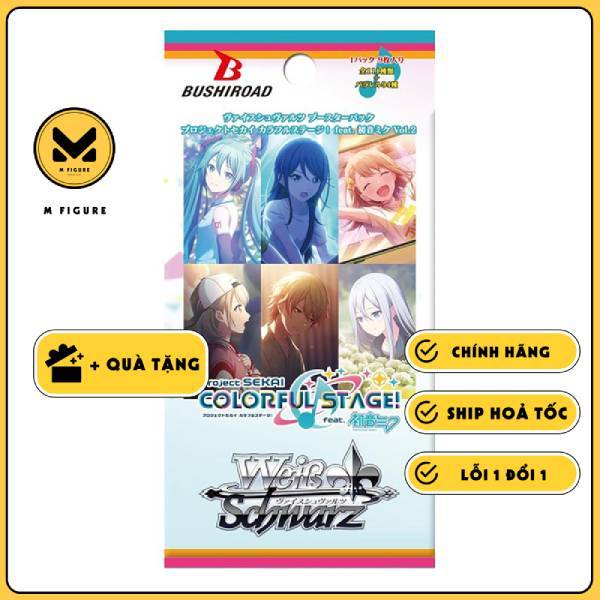 THẺ BÀI Project SEKAI COLORFUL STAGE Hatsune Miku Vol.2 - Weiss Schwarz - Booster Box (Bushiroad) PA