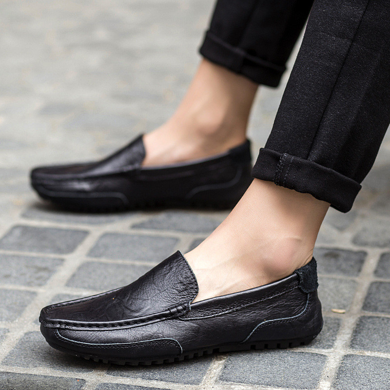 Kích thước lớn454647Da Bò Bò Giày Nam Anh Giày Da Thường Ngày Giày Lười Nam Lớn 454647 Giày da bò cimengcao12.my20260131