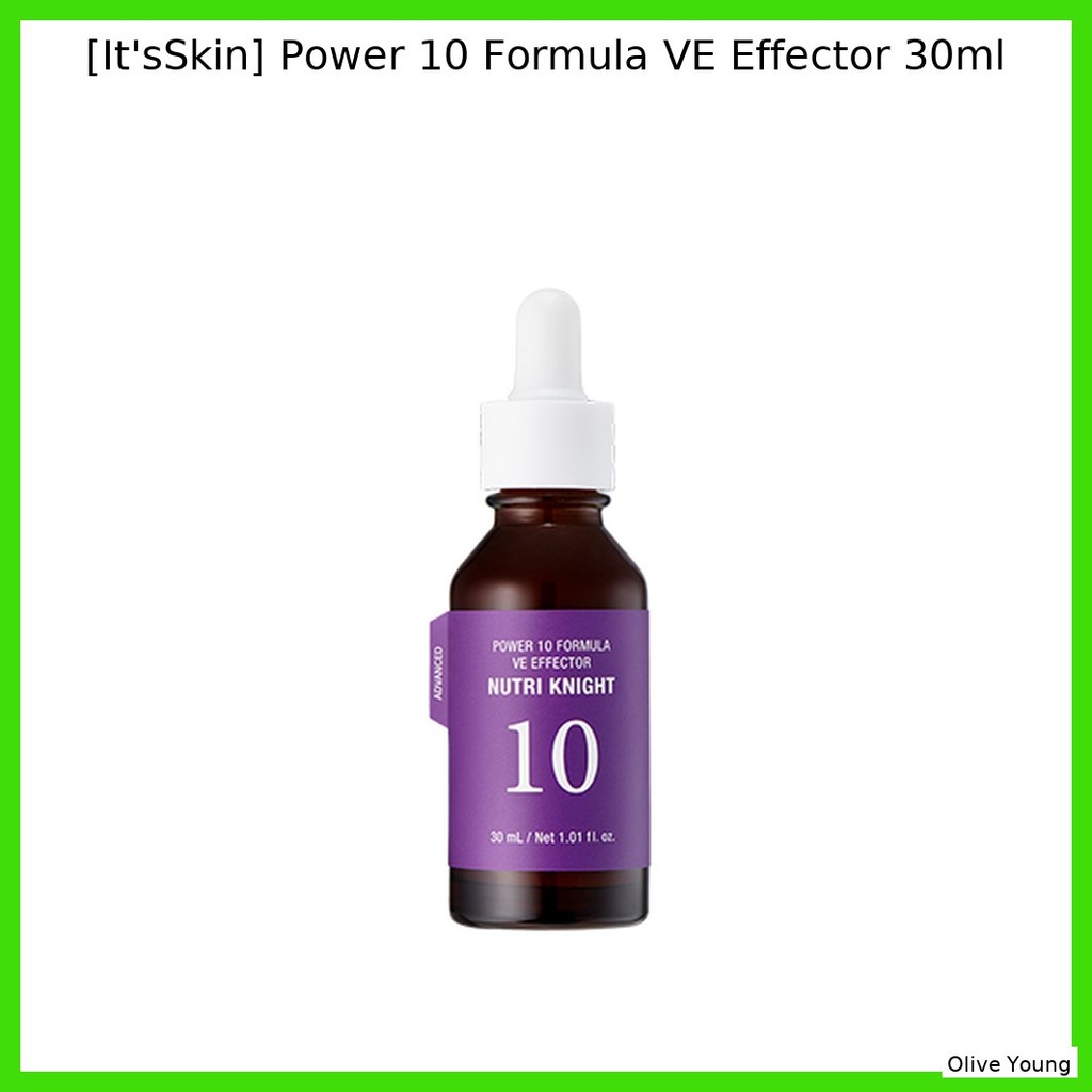 [It 'sSkin] Power 10 Formula VE Effector 30ml / Serum Hàn Quốc / Tăng cường sức sống cho da / Chính 