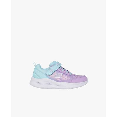 SKECHERS - Giày sneakers bé gái cổ thấp S-Lights Sola Glow_303714L-TQLV