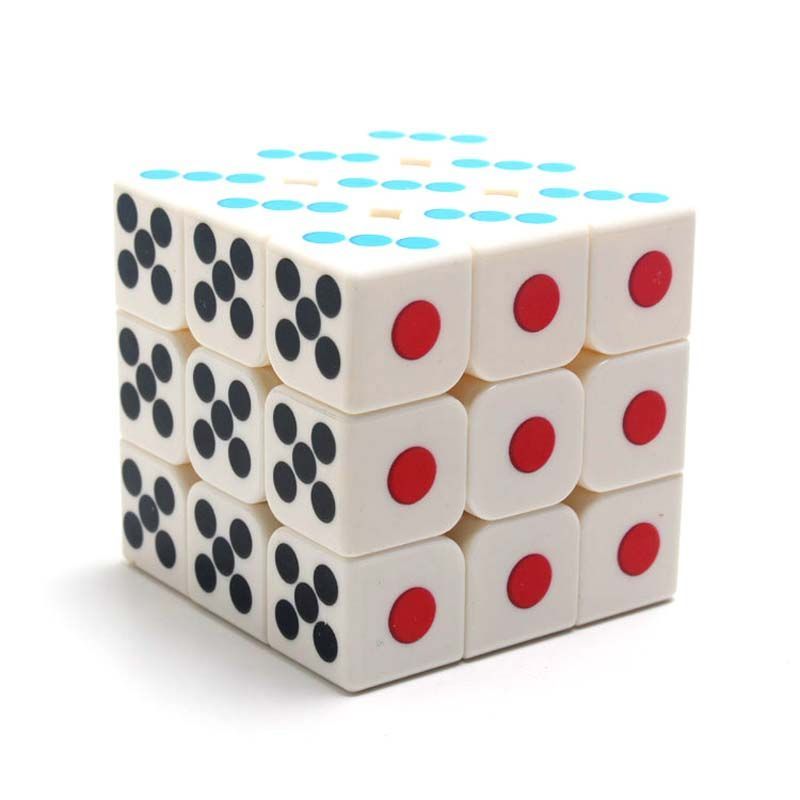 2026 Phong Cách Mới Yongjun Dice Rubik 's Cube Thứ Ba Mahjong Rubik 's Cube Sáng Tạo Thứ Ba Khối Rub