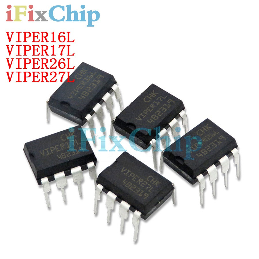 5 Chiếc VIPER16L DIP7 VIPER16LN VIPER16 VIPER16H VIPER26L VIPER26 VIPER26LN VIPER27L VIPER27 VIPER27