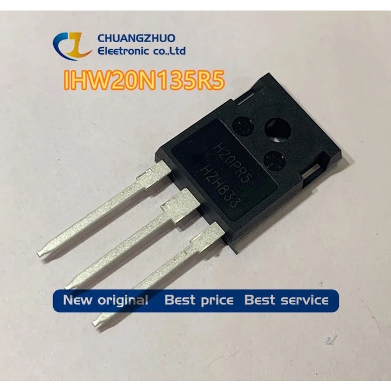 2 Chiếc IHW20N135R5 H20PR5 IGBT 40A 1350V TO247 Chất Lượng Tốt Mới Ban Đầu Bán
