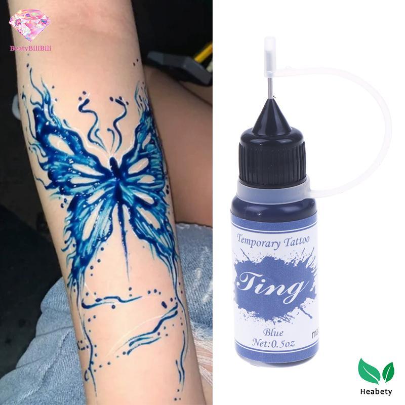 Heabety - Hình xăm tạm thời henna Ấn Độ, sơn body art nhiều màu, decal làm đẹp bền lâu, mới về hàng