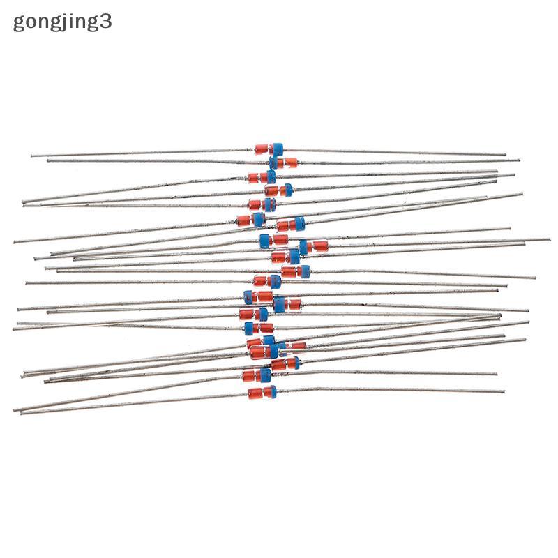 Gongjing3 20 Cái 1N34A DO-35 germanium dò diode AM / FM pha lê đài phát thanh TV th