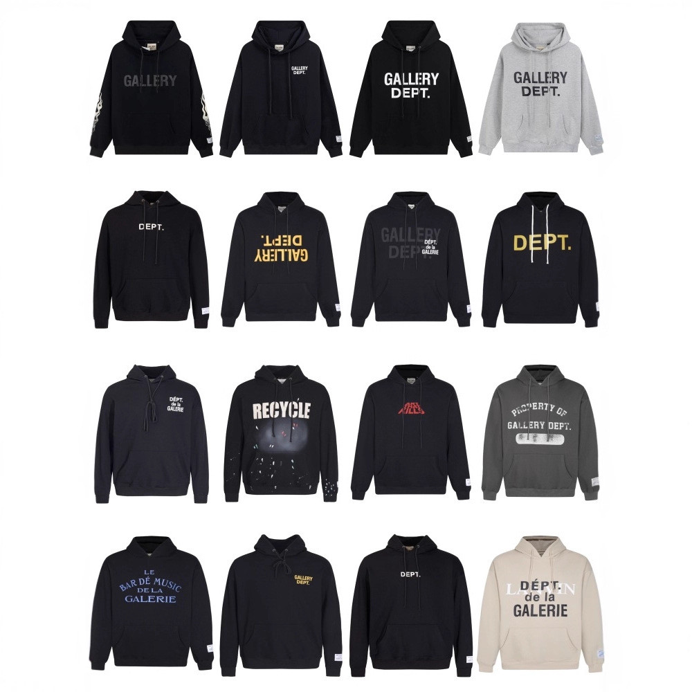 GEP3 Gallery dept Men's Hoodie Couple High Street Autumn Winter Long Sleeve Hoodie Women's Top