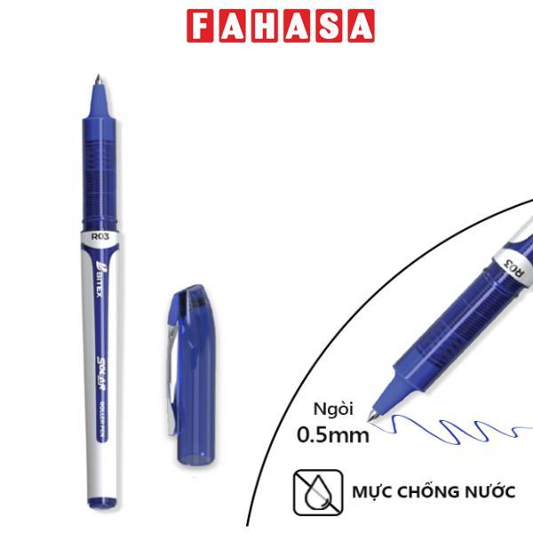 Bút Lông Bi Solar 0.5 mm - Bitex R03 - Mực Xanh