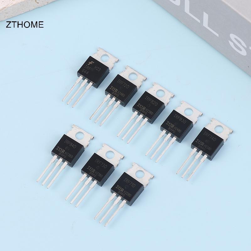 ZTHOME 10 chiếc IRF720 / 710 820 644 730 IRF740 IRF830 IRF840 Phụ kiện ống hiệu ứng trường HOT