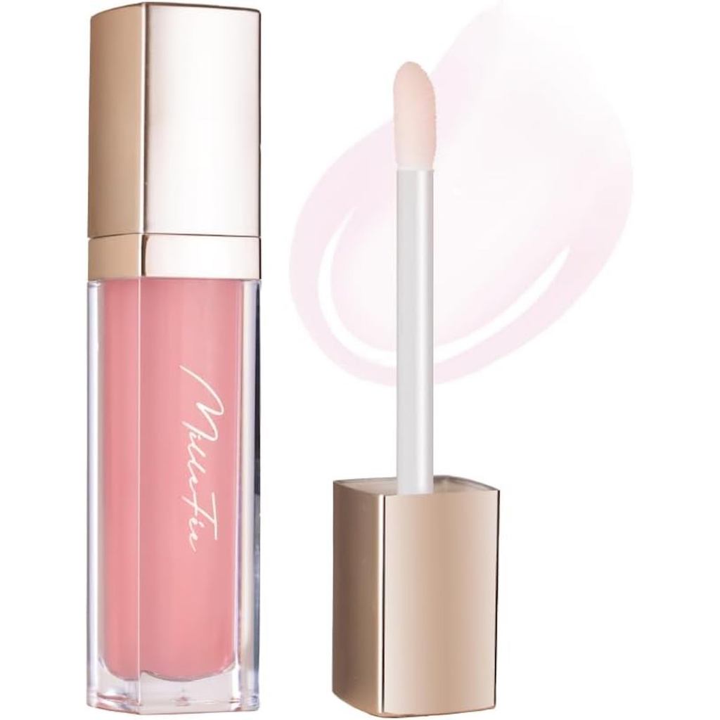 MilleFee Glamorous Lip Plumper 1 Clear Blossom Candy Gloss Dng m trong sut Khng mu long lanh y n Chu