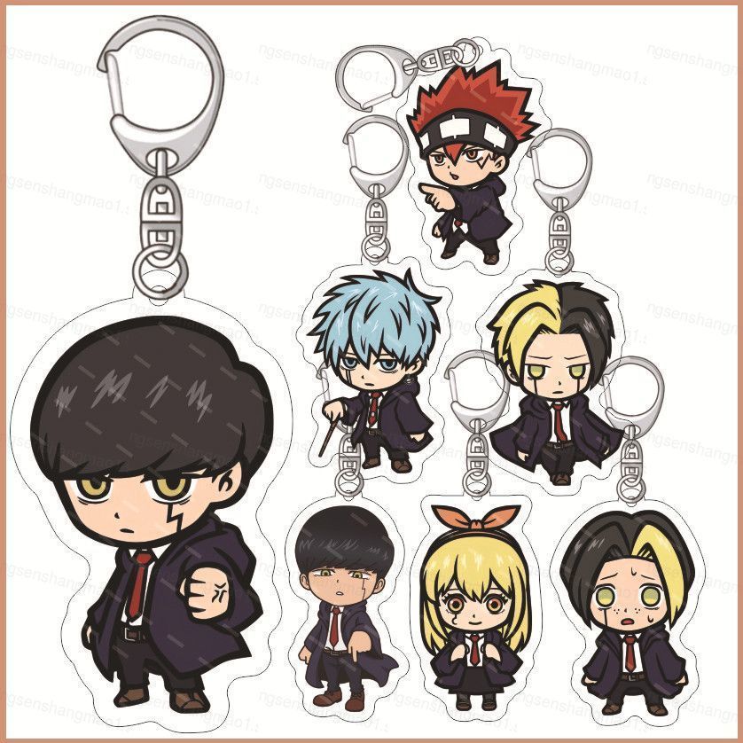 Mashle Magic and Muscles acrylic keychain Lance Crown Lemon Irvine bag pendant