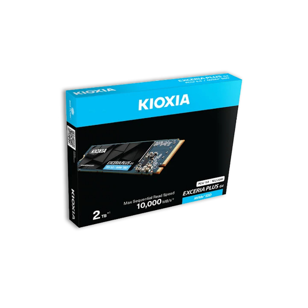 SSD NVMe KIOXIA Exceria Plus G3 2TB M.2 2280 PCIe Gen4x4 5000/3900MB/s BH 3 Năm | BigBuy360 - bigbuy360.vn
