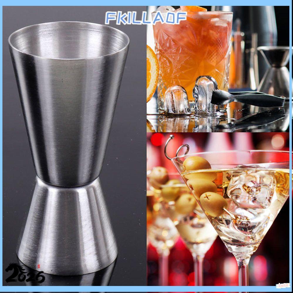 FKIL Measure Jigger Cup Barware Tiện ích nhà bếp bằng thép không gỉ