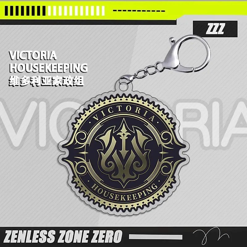 Móc khóa Zenless Zone Zero ZZZ Standee Acrylic Mica Mô Hình Nicole Billy Lycaon Phe Victoria Houseke