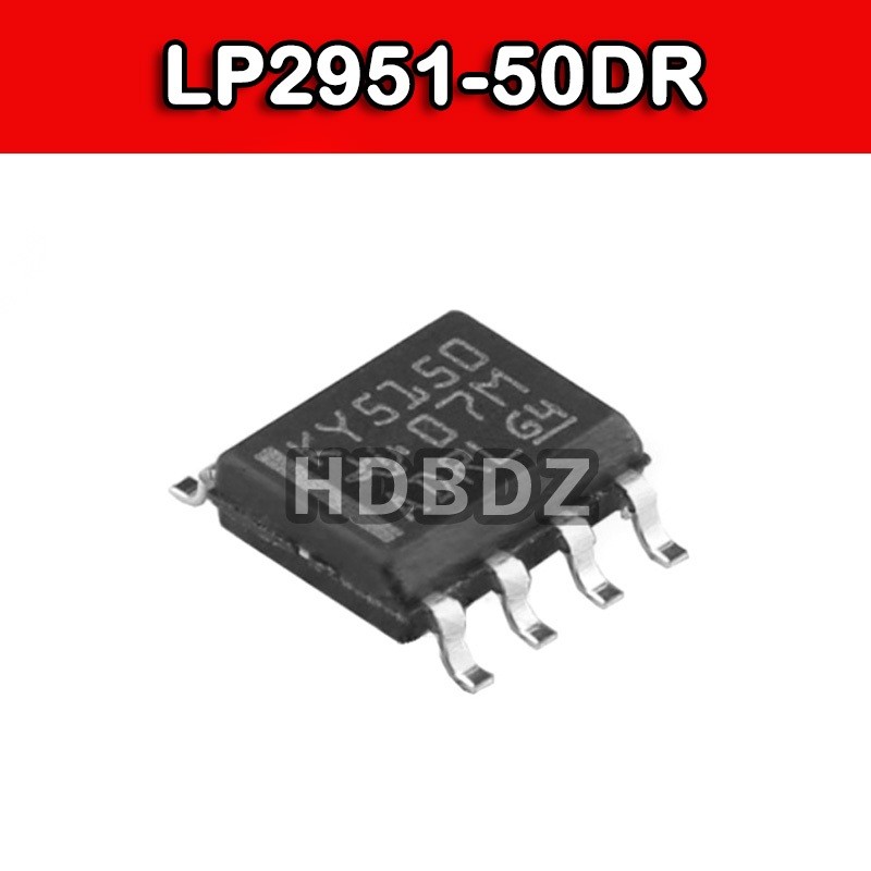 5 ~ 10 CÁI LP2951-50DR SOP8 KY5150 Bộ điều chỉnh điện áp chênh lệch điện áp thấp Chip IC SMD