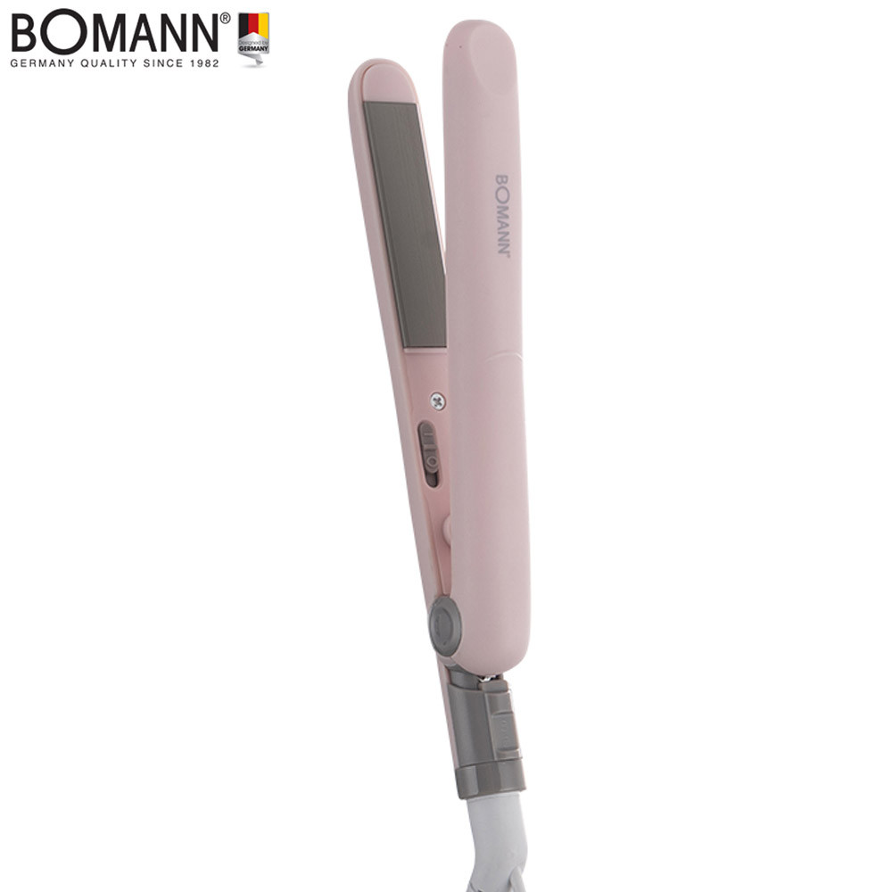 Bomann HC1913P Mini Hair Straightener Comb Brush Curling Iron Dryer Curler Korea
