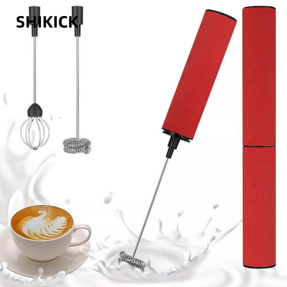 Máy tạo bọt sữa không dây SHIKICK, Máy tạo bọt điện 3 tốc độ có thể sạc lại, Phụ kiện cà phê Thiết kế cầm tay Điện hoạt động không dây Máy trộn cầm tay Làm Latte