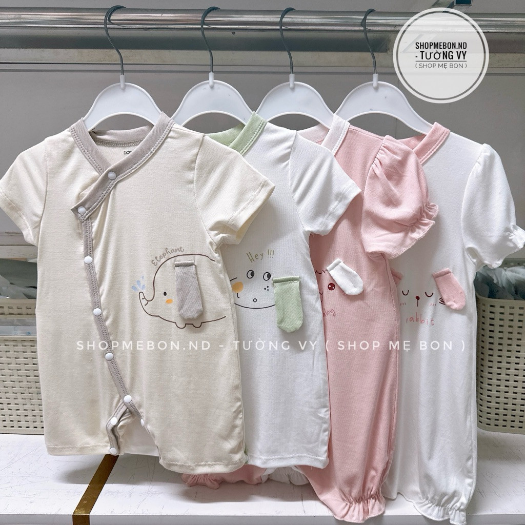 [ Dokma ] Body Dokma cài vai mềm mại cho bé trai bé gái
