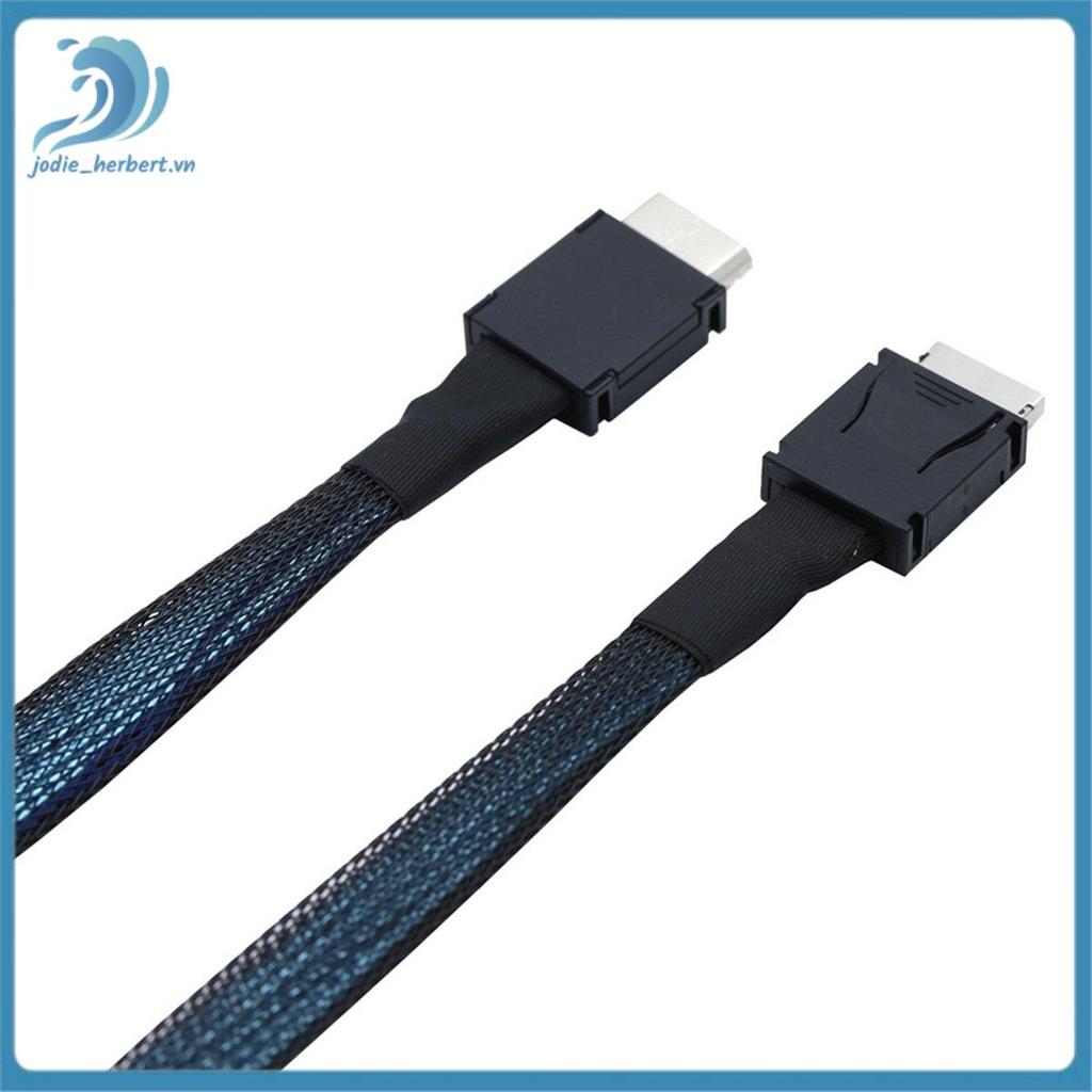[jodie _ herbert.vn] PCIE Oculink SFF 8611 4I đến MINI SAS SFF-8611 4I Máy chủ Cáp nối dài dữ liệu C