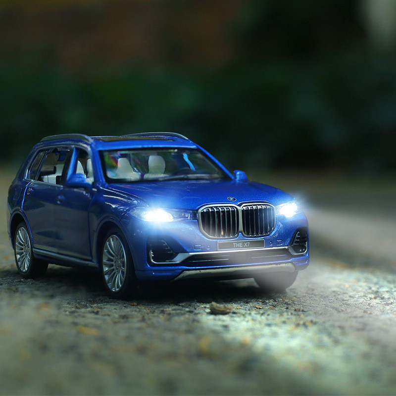 [Mẫu Xe] Caipo 1 / 32 Xe Hợp Kim BMW X7 Xe Mô Hình Kéo Lại Âm Thanh Ánh Sáng Đồ Chơi Xe Mô Phỏng Xe 