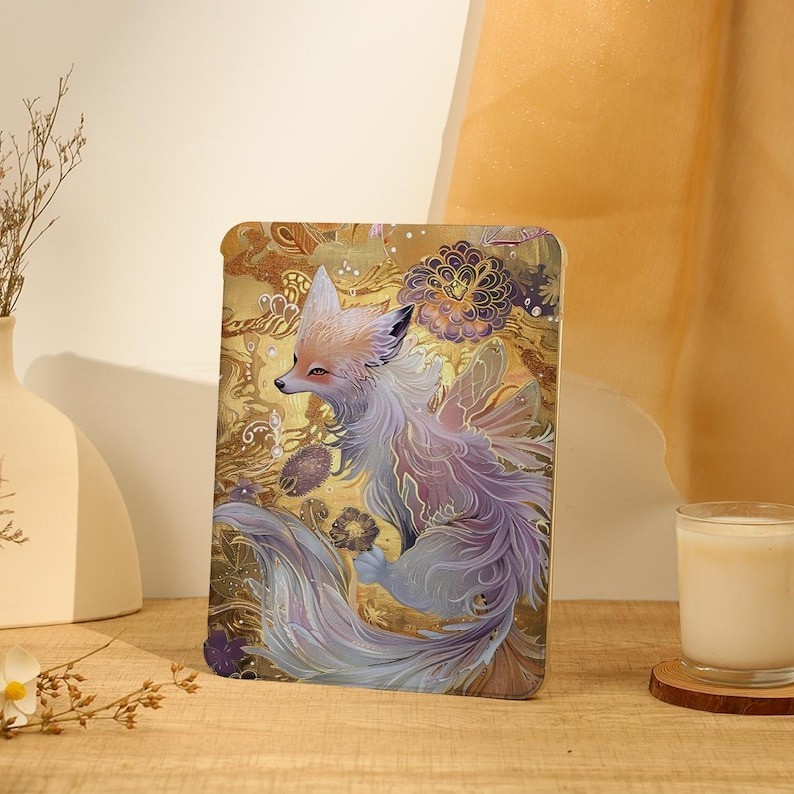 Ốp iPad Cáo Màu Hồng, iPad Air Case Cho 13 "/ 11" iPad Pro 204,13 "iPad Air 6 Case, iPad mini 6 Case