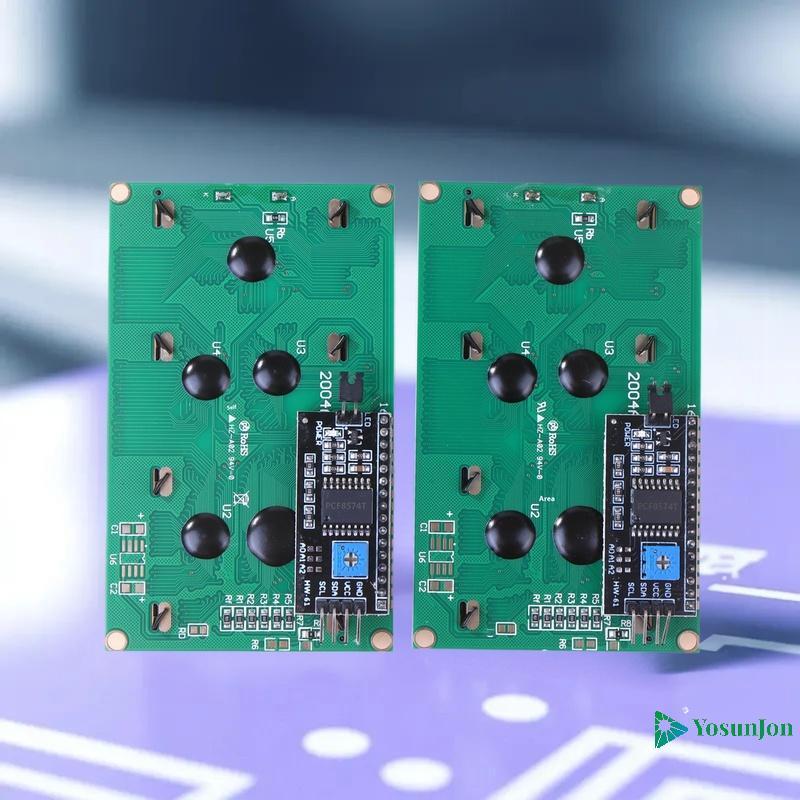 YosunJon] Mô-đun LCD 2004 Màn hình xanh lam cho LCD 16x2 20X4 Nhân vật R3 Mega2560 Màn hình PCF8574T